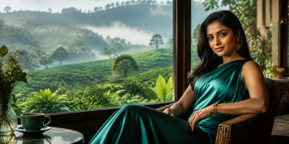 A player enjoying casual casino games among the tea gardens of Gazipur