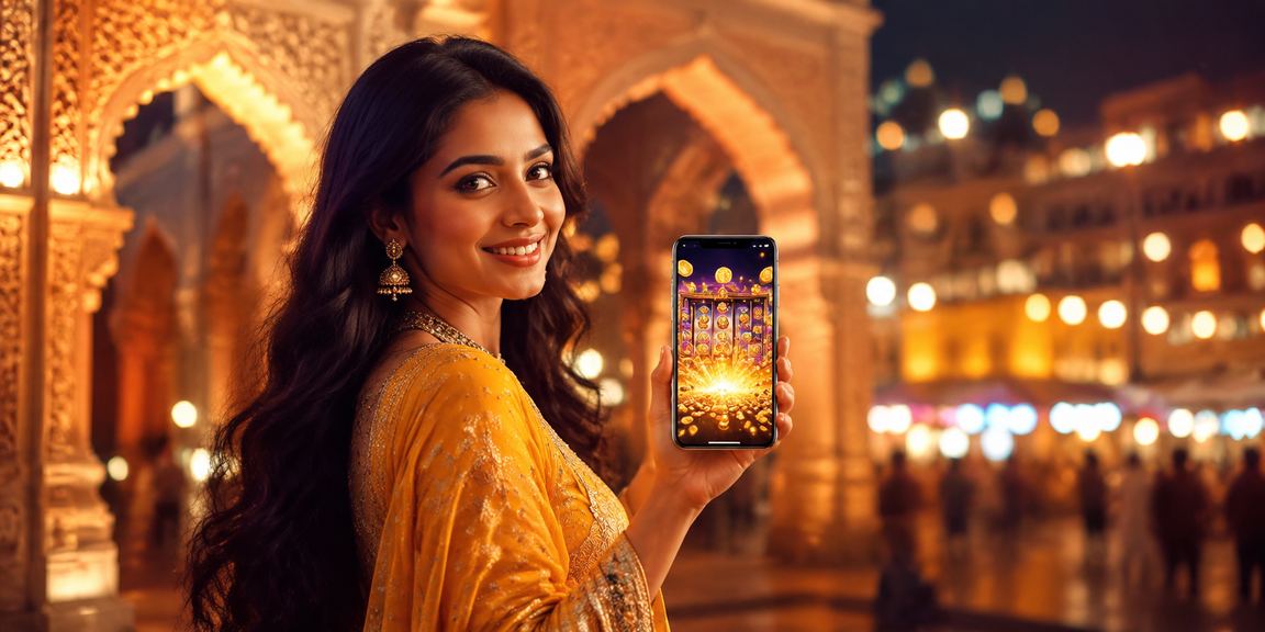 A user playing slots at Gazipur Night Market